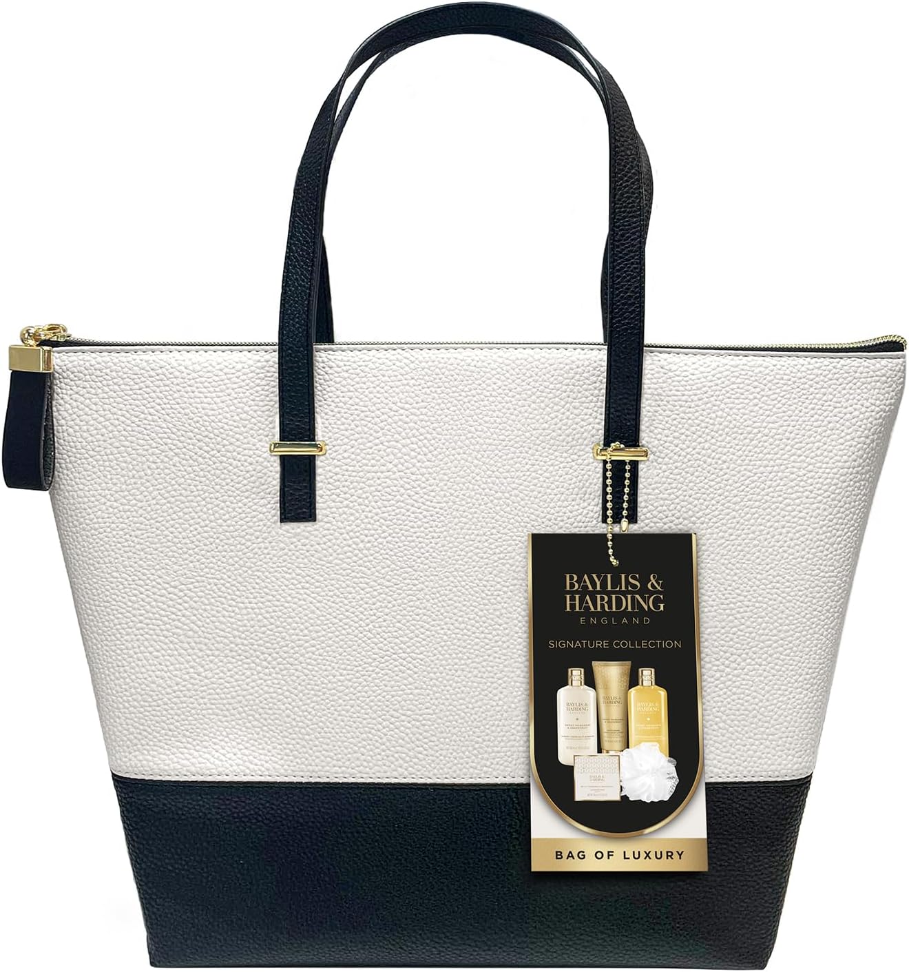 Sac coffret cadeau de luxe avec mandarine douce et pamplemousse