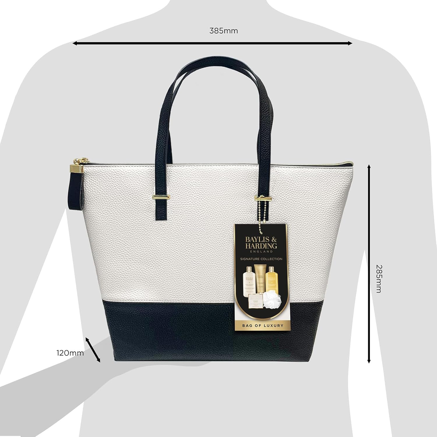 Sac coffret cadeau de luxe avec mandarine douce et pamplemousse – Image 4