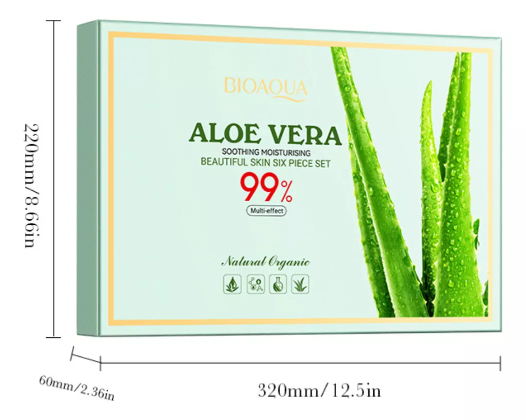 Coffret visage BIOAQUA Aloe Vera – Kit 6 pièces – Image 4